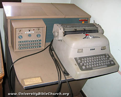 Special Purpose Office Typewriters